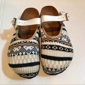 Birkenstock’s with Sweater tops